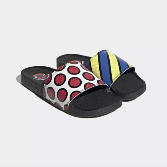 Adidas Adilette Boost Craig & Karl Slides Sandals Men’s Size 7 Flip Flops - Picture 1 of 10
